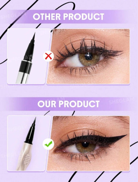 SHEGLAM Glide Control Liquid Eyeliner - Matte Black 0.5ml