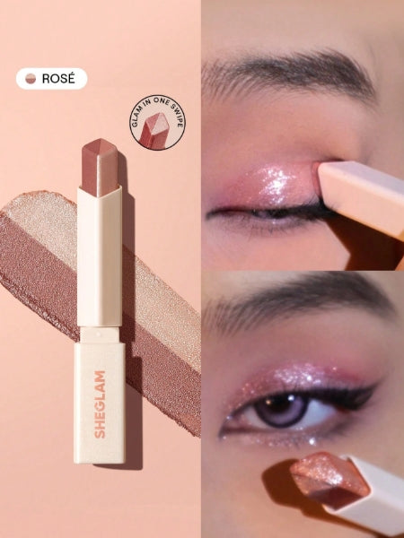 SHEGLAM Insta-Eyes Dual Tone Shadow Stick 3.4g-Rosé