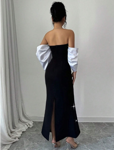 Elegant Women Black Dress Size XL