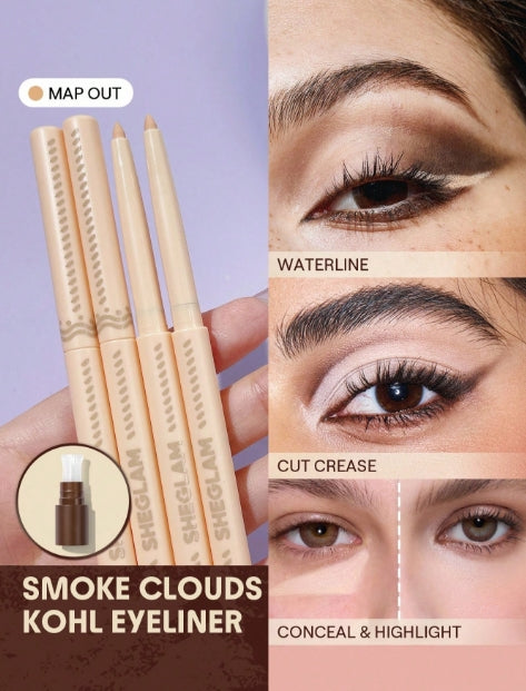 SHEGLAM Smoke Clouds Kohl Eyeliner-Map Out