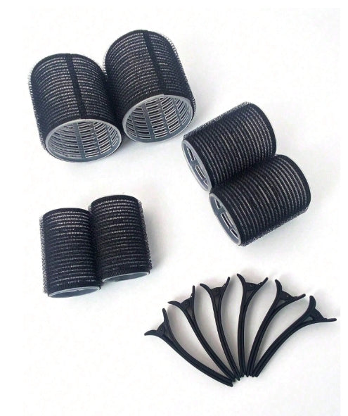12pcs Fluffy Spiral Hair Rolls