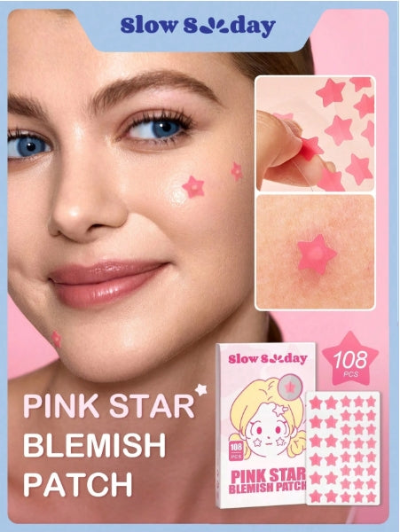 SLOWSUNDAY™ Pink Star Blemish Patch - 108pcs
