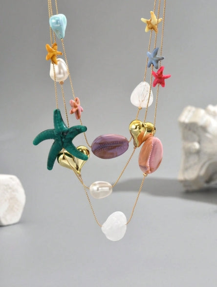 1pc Summer Multi-layer Necklace