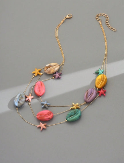 1pc Summer Multi-layer Necklace