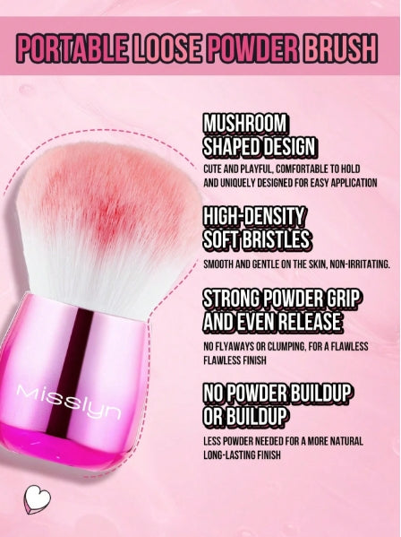 MISSLYN Portable Multi-Purpose Powder Brush
