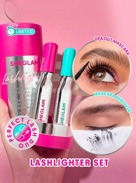 SHEGLAM Mark & Melt Lashlighter Mascara Duo
