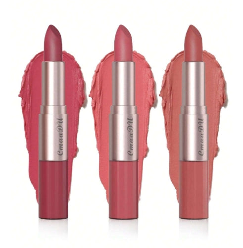 3pcs Long Lasting Waterproof Lipstick Lipstick Set