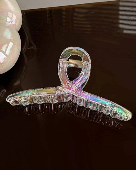 1 PC Holographic Hair Claw Street