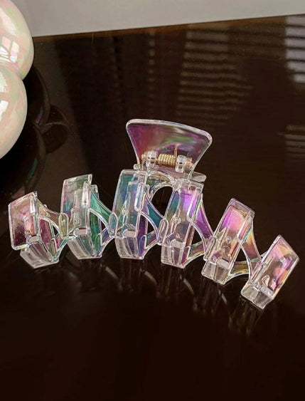 1 PC Holographic Hair Claw Street