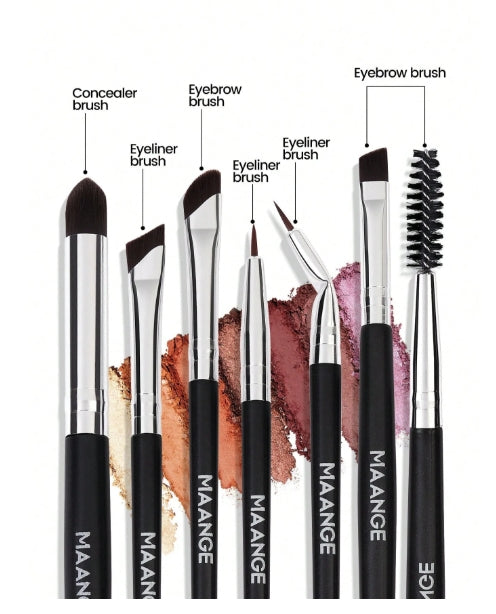 MAANGE 10pcs Small Makeup Brushes