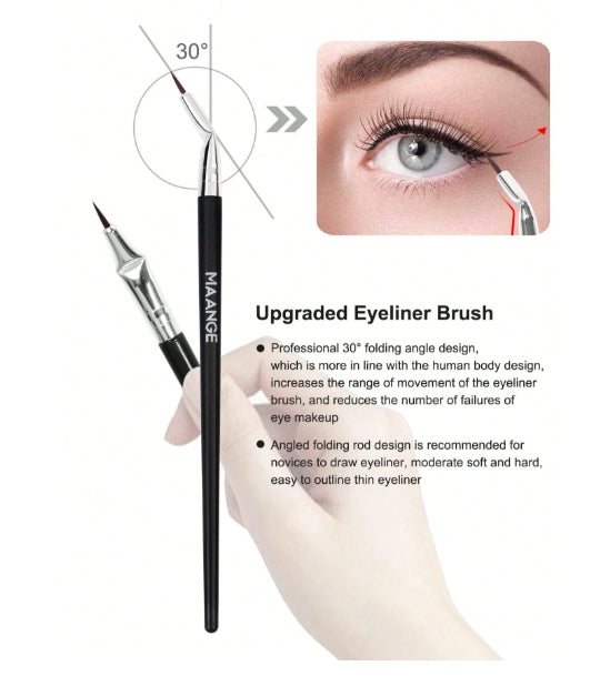 MAANGE 10pcs Small Makeup Brushes