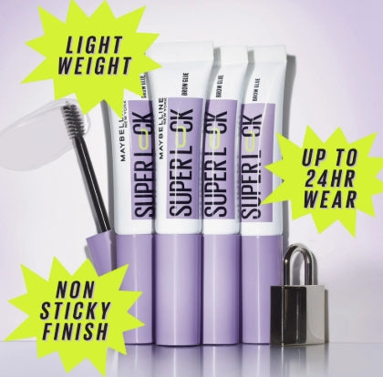 Maybelline Super Lock Brow Glue Clear Eyebrow Gel 7ml