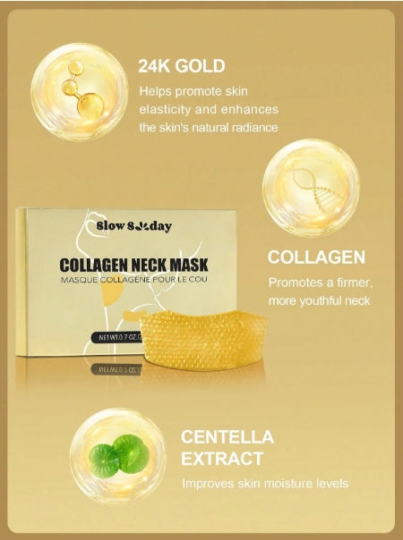 SLOWSUNDAY™ Collagen Neck Mask 20g*5pcs
