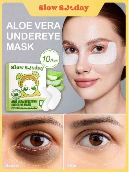SLOWSUNDAY™ Aloe Vera Hydrating Undereye Mask 10pcs