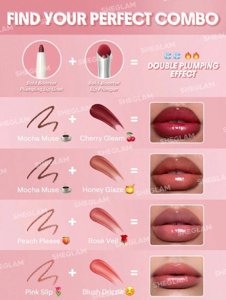 SHEGLAM Bold Booster Plumping Lip Liner
