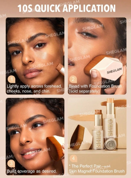 SHEGLAM Foundation Stick's Shade Match Card