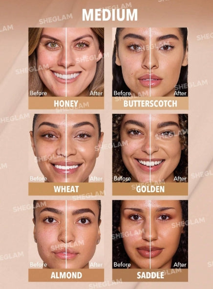 SHEGLAM Foundation Stick's Shade Match Card