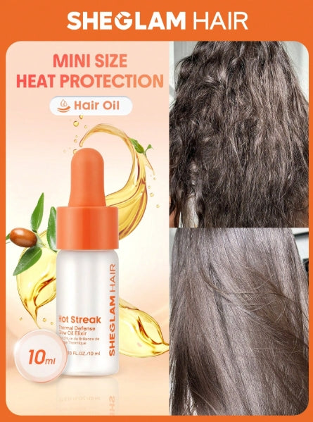 SHEGLAM HAIR Hot Streak Thermal Defense Glow Oil Elixir 10ml