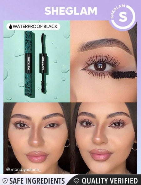 SHEGLAM 2in1 Black Mascara (Waterproof)