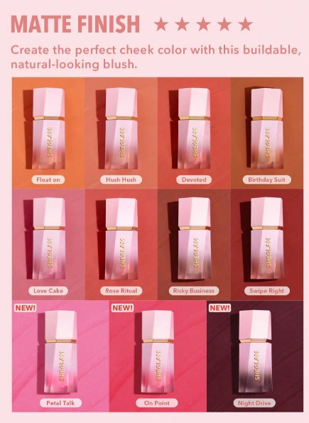 SHEGLAM Color Bloom Liquid Matte Blush - 5.2ml