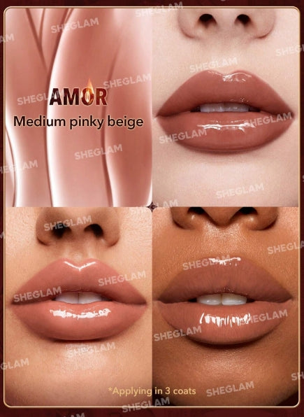 SHEGLAM Ember Rose Nourishing Lip Gloss