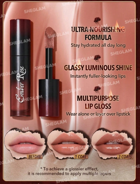SHEGLAM Ember Rose Nourishing Lip Gloss