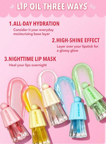 SHEGLAM Jelly Wow Hydrating Lip Oil 5g