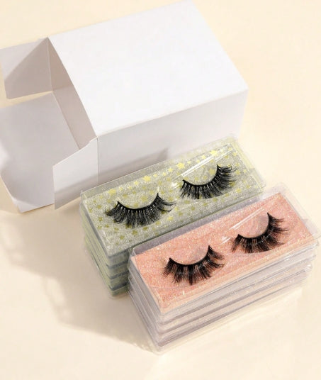MAANGE Natural False Eyelashes - 1 Pair