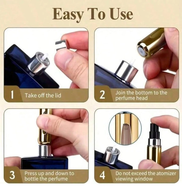 1pc Portable Perfume Spray Bottle - 5ml