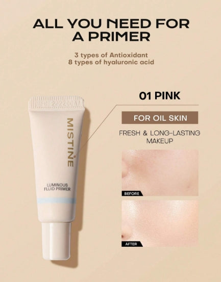 MISTINE Moisturizing Primer for All Skin Types 5g