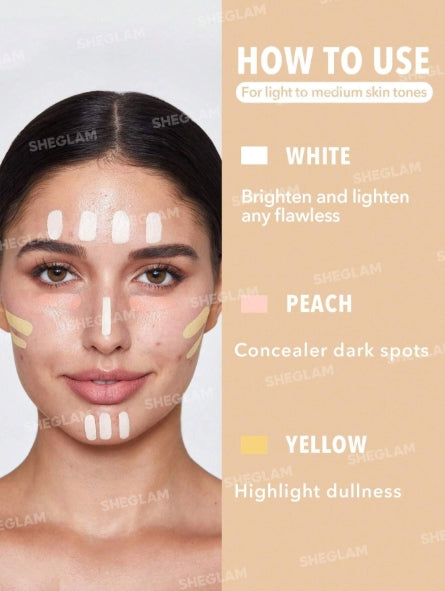 SHEGLAM Like Magic Color Correcting Concealer-Peach