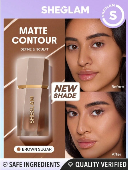 SHEGLAM Sun Sculpt Liquid Contour-brown sugar