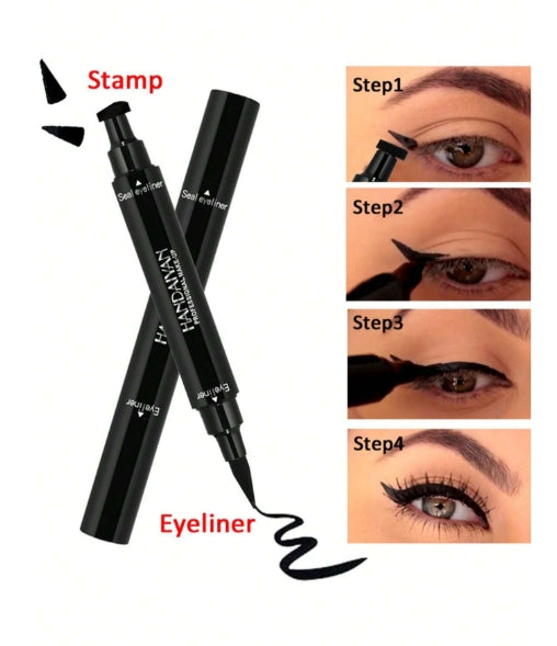 HANDAIYAN 2-in-1 Waterproof Black Eyeliner