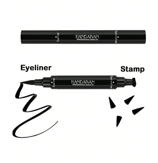 HANDAIYAN 2-in-1 Waterproof Black Eyeliner