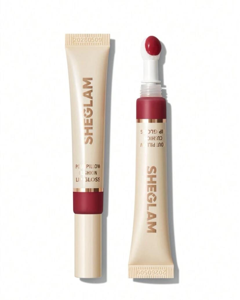 SHEGLAM Lip Gloss Moisturizing Liquid Lipstick High Shine Finish Sponge Tip Applicator