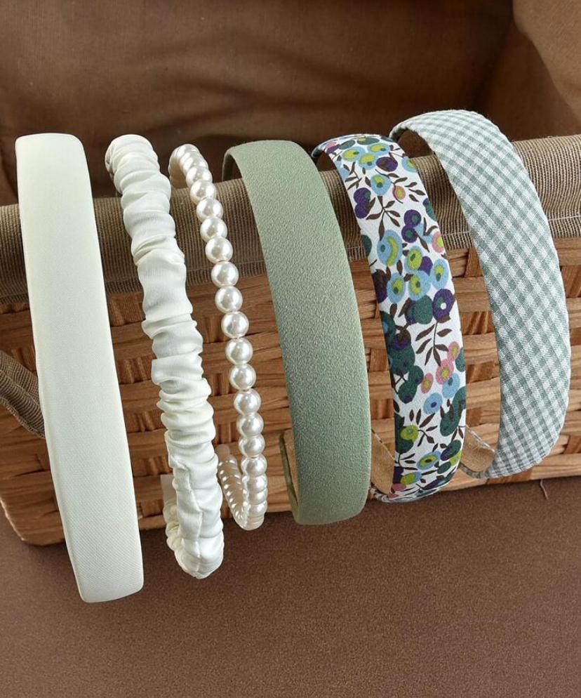 2 pcs Random color simple headband