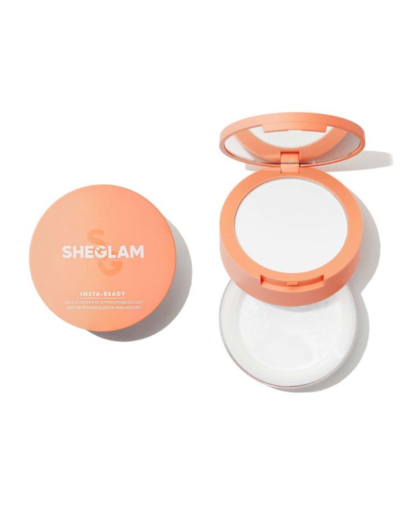 SHEGLAM Insta-Ready Face & Under Eye Setting Powder Duo