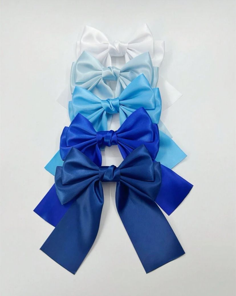 1 pc Women Bow Hair Clips (13cm)