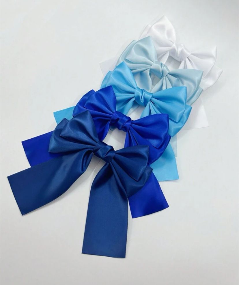1 pc Women Bow Hair Clips (13cm)