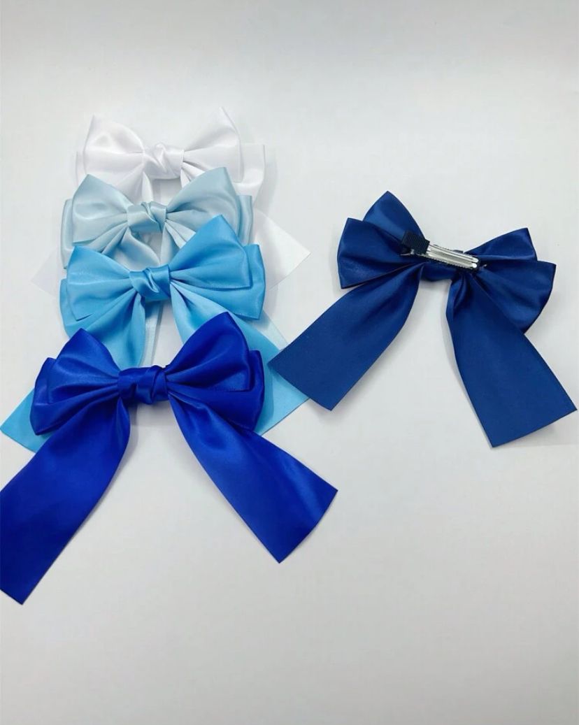 1 pc Women Bow Hair Clips (13cm)
