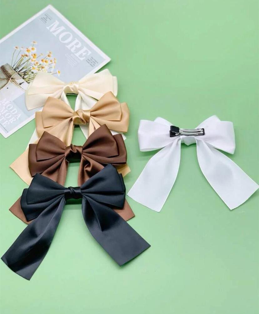 1 pc Women Bow Hair Clips (13cm)