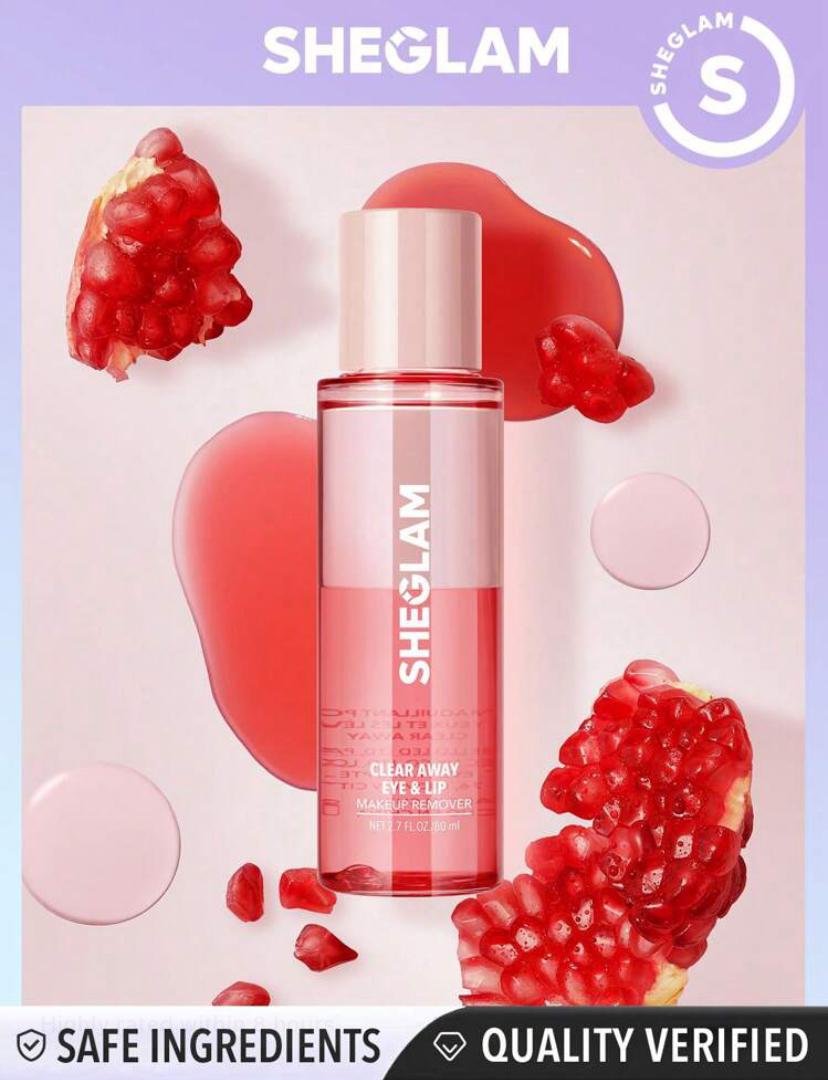 SHEGLAM Clear Away Eye Lip Makeup Remover