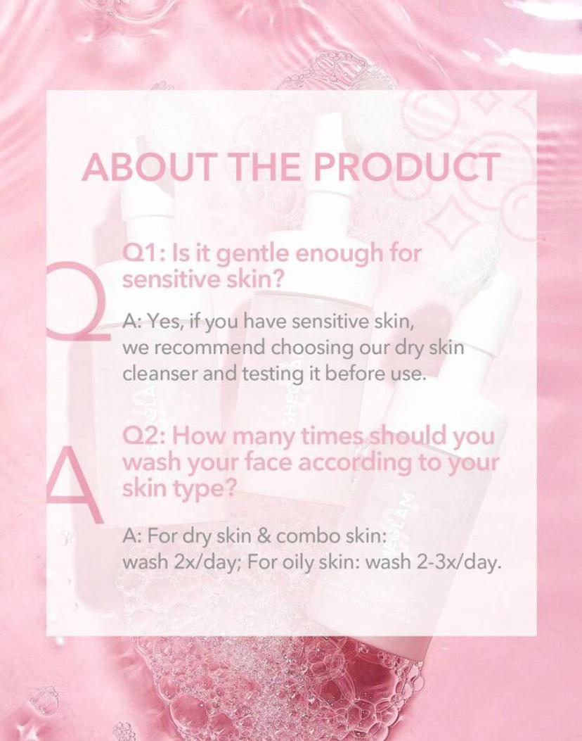 SHEGLAM Radiant By Nature Skin Face Cleanser 100ml