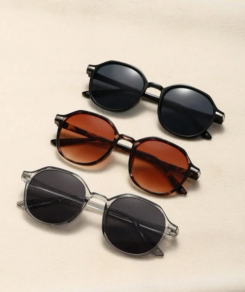 3pcs Unisex Daily Sunglasses