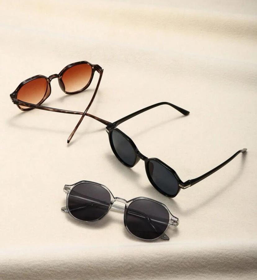 3pcs Unisex Daily Sunglasses
