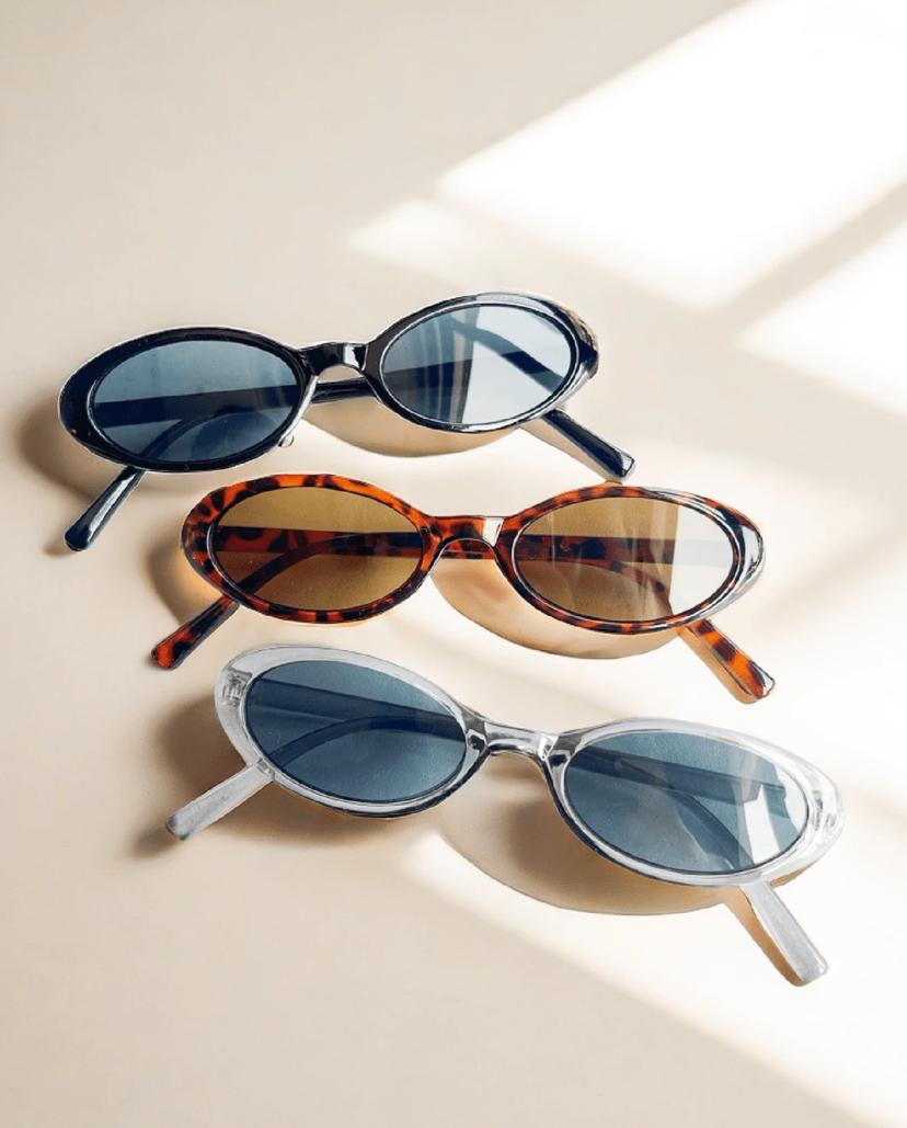 1pc Small Oval Sunglasses