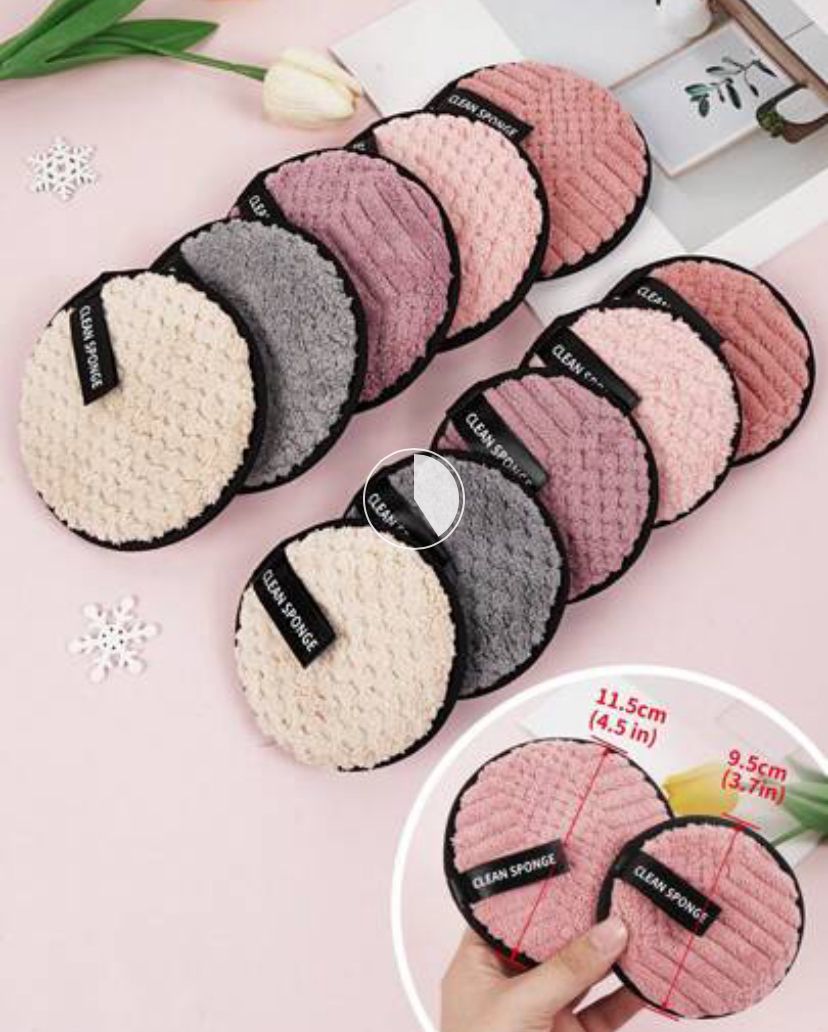 Makeup Remover Puff (Random Colors)