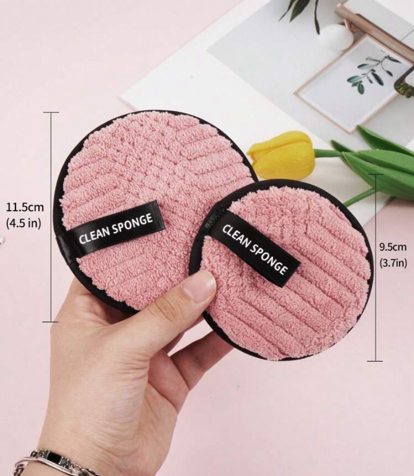 Makeup Remover Puff (Random Colors)