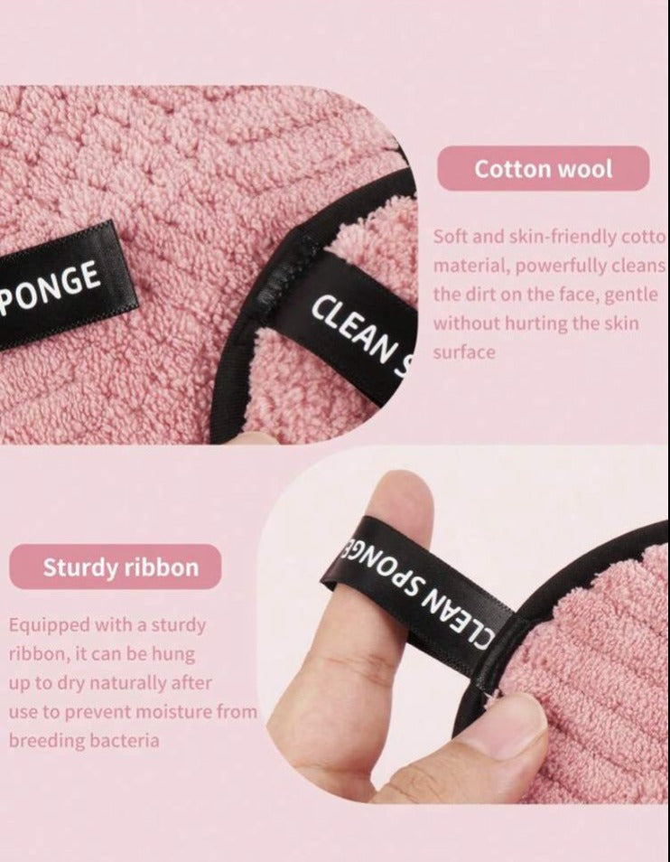 Makeup Remover Puff (Random Colors)