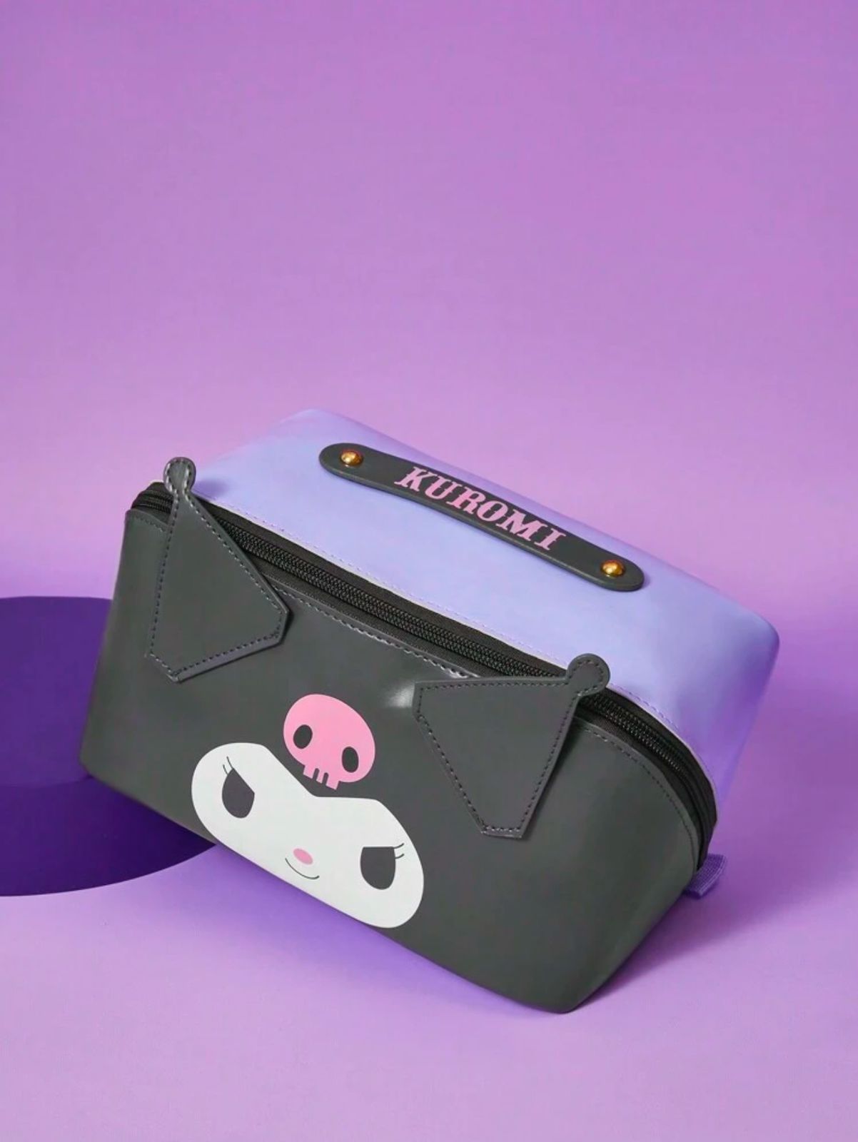Kuromi Black Cosmetic Bag